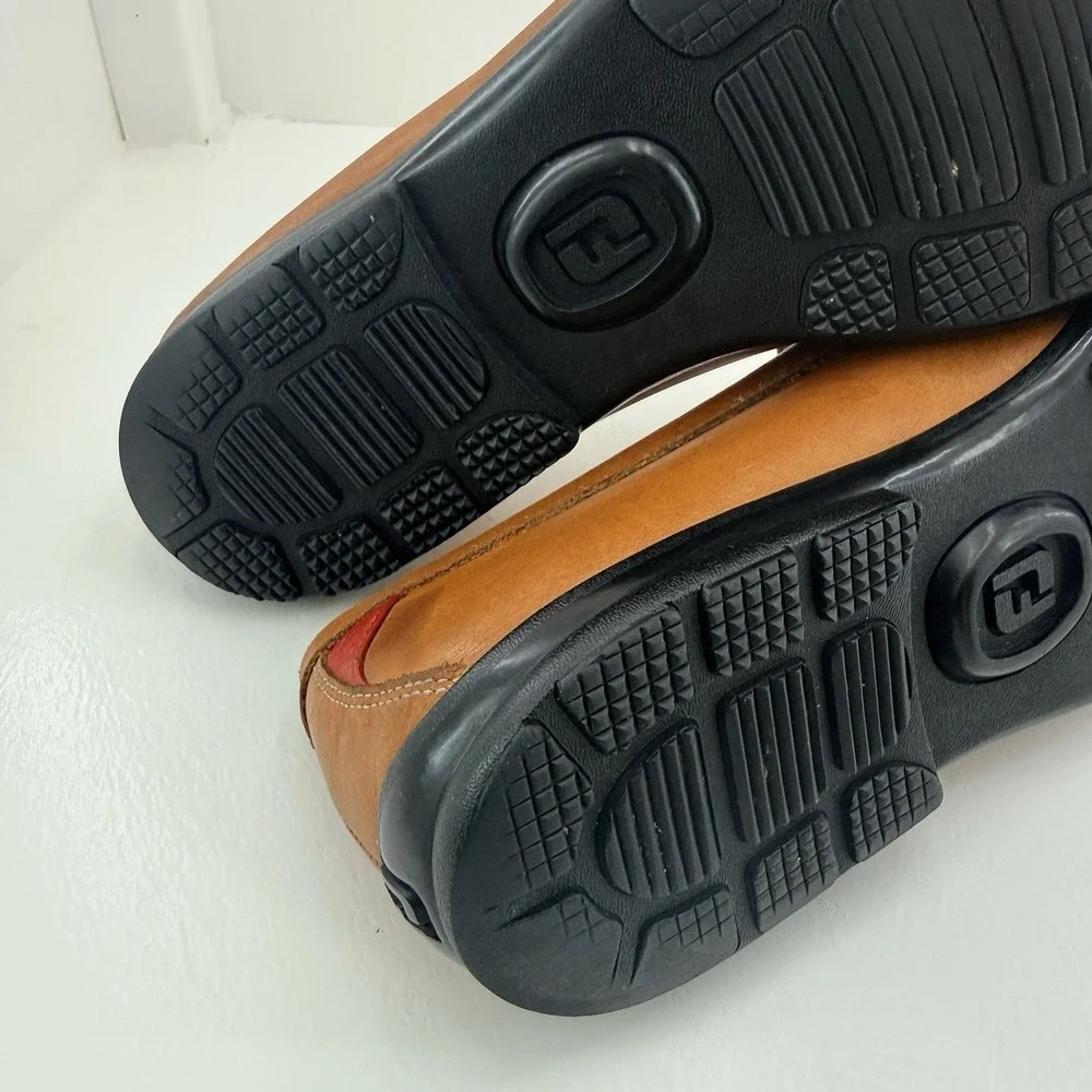 FootJoy FJ Club Casual Mens 11M Tan Leather Bit Loafers 79008 Slip On Shoes